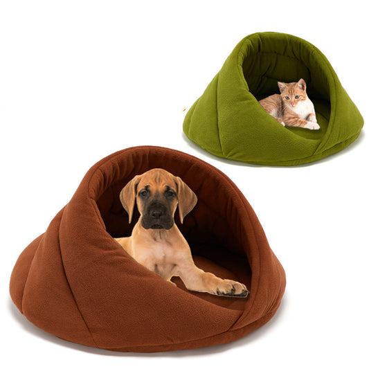 Pet Embracing Kennel Cat Fleece Cage Dog Ma