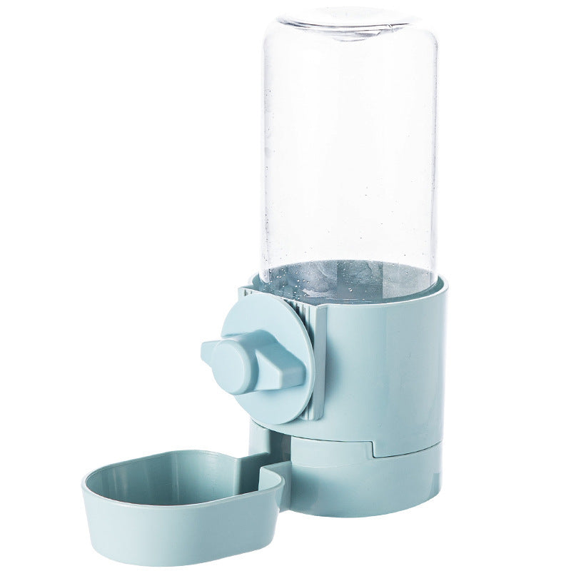 Pet Drinker Automatic Water Feeder Hanging Dog Drinker Hanging Cage