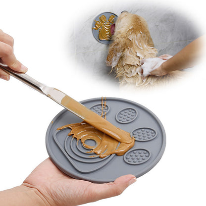 Pet slow food licking pad