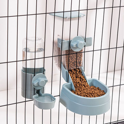 Pet Drinker Automatic Water Feeder Hanging Dog Drinker Hanging Cage