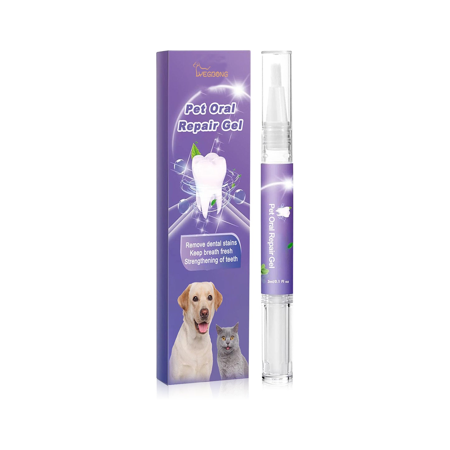 Pet Oral Repair Gel Care Cleaner