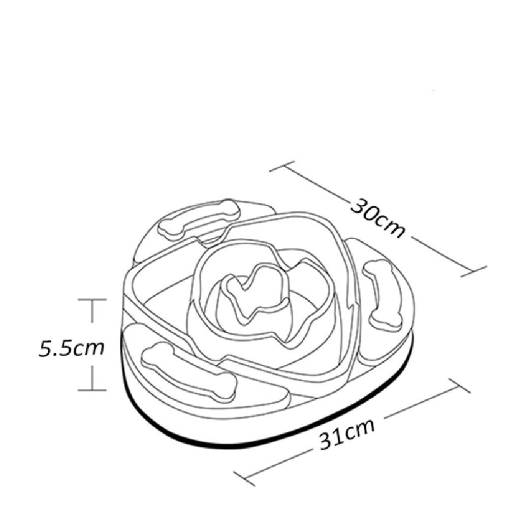 Pet Silicone Slow Food Dispenser